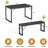 Ezzah Rectangular Dining Set with Benches-815841248-815841251-883681608