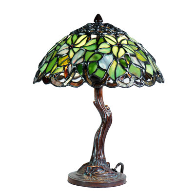 Tischlampe Tiffany 25x31 cm E14/max 2x25W