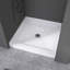 Base de panneau de douche à seuil simple blanc l 30 po x P 30 po avec ensemble de bonde et couvercle de bonde inclus, antidérapant