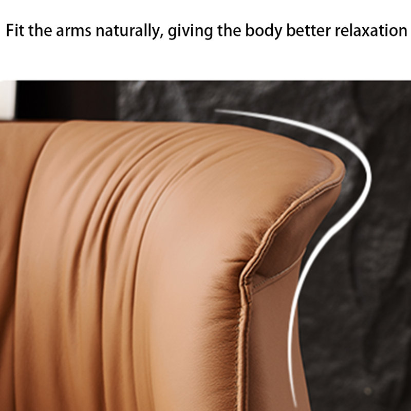 Cioffi, Brown Faux Leather