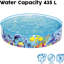 Vinyl Round Kiddie Pool 38.1cm H x 182.9cm W x 182.9cm L