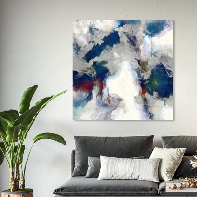 " Abstract Explosive Shade, Modern & Contemporary White "