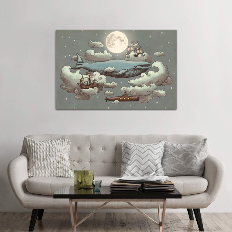 Terry Fan - Wrapped Canvas Print, 66.04 cm H x 45.72 cm W x 1.91 cm D