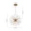 9 - Light Sputnik Starburst Chandelier with Firework Design