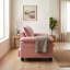 Canapé-lit coulissant en velours de 73 po, causeuse convertible avec matelas caché, conception peu encombrante-1761437645