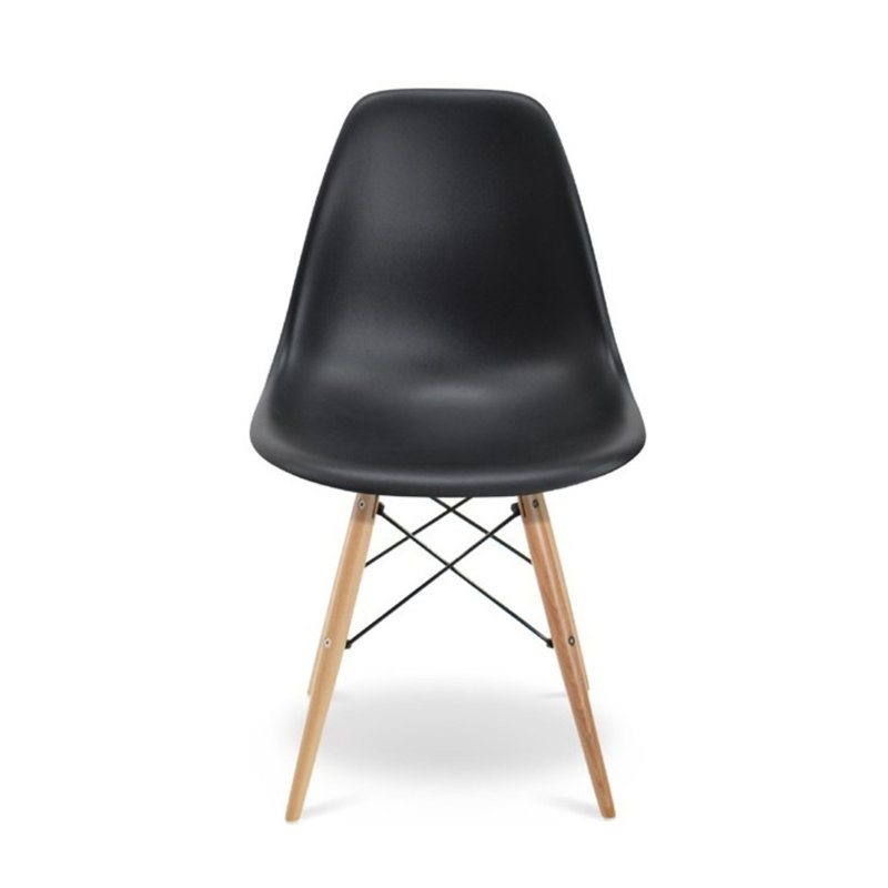 Eghard 17.5'' H Side Chair, Black