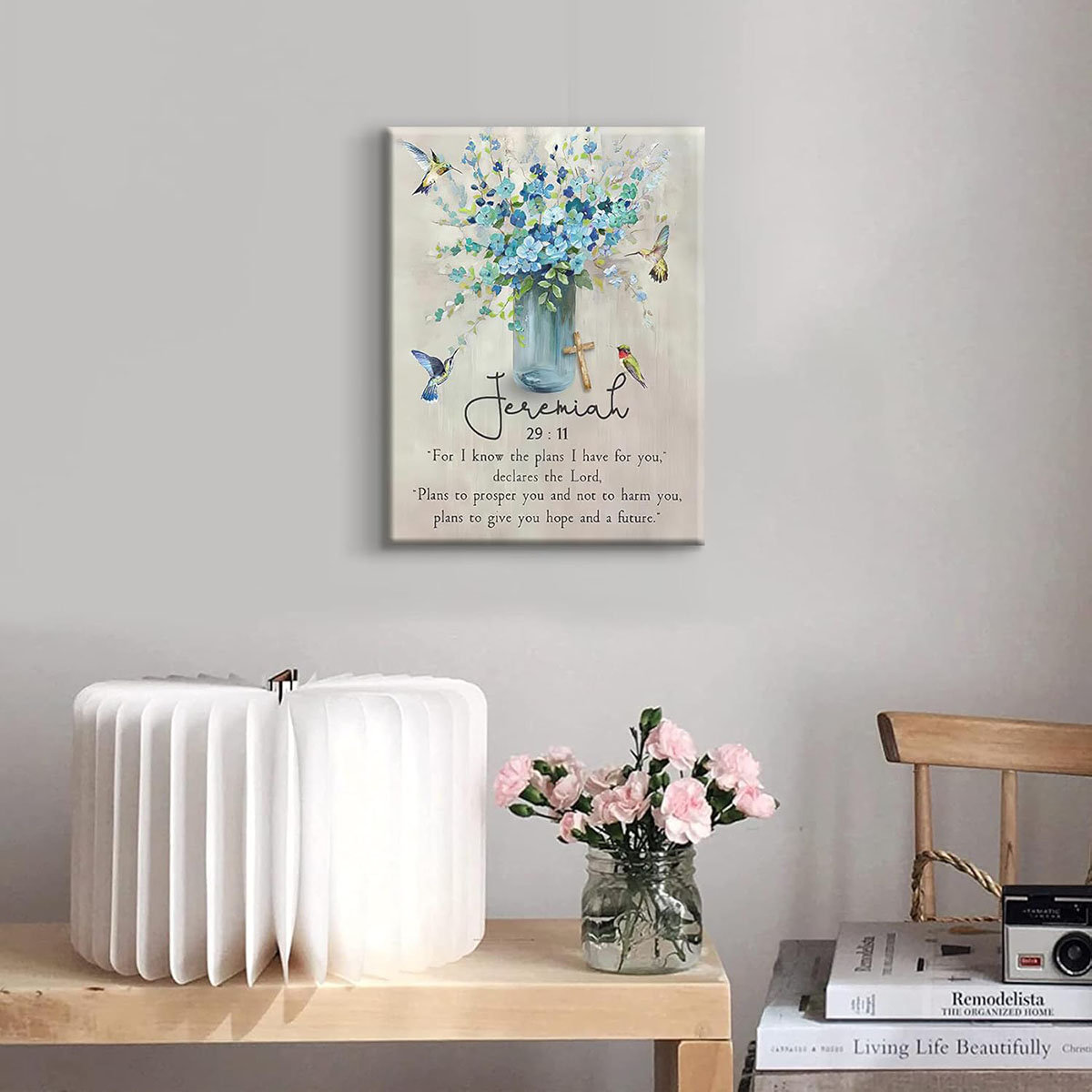 Lily Manor Scripture Canvas Wall Art Christian Wall Decor Jeremiah ...