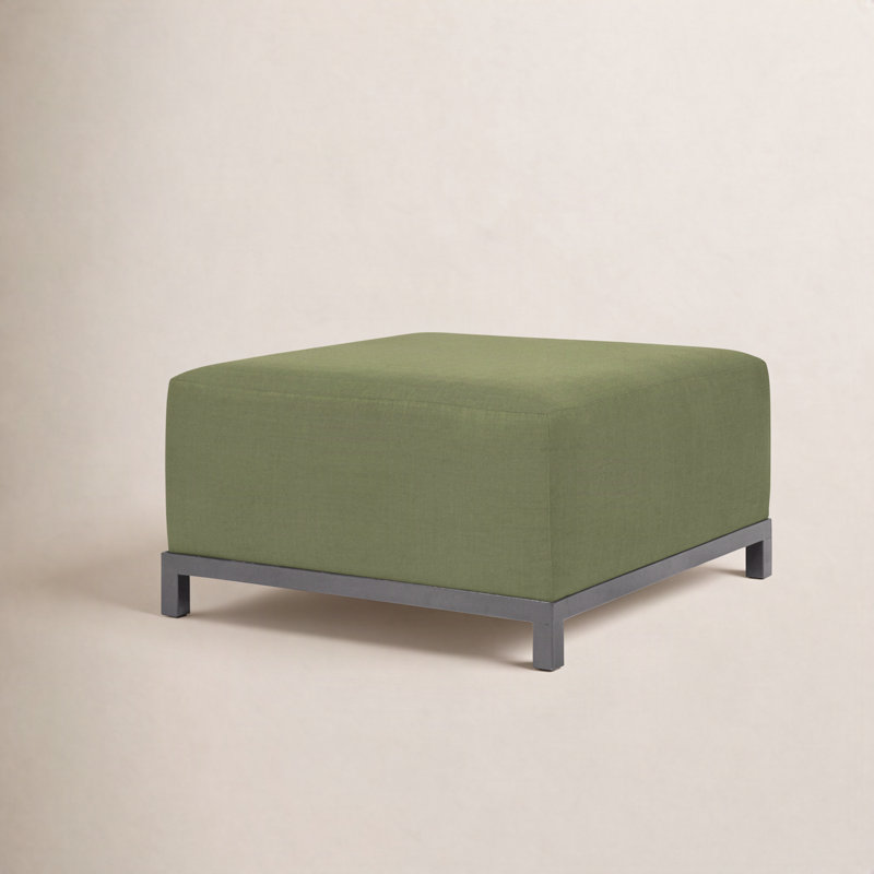 Housse pour chaise à coussins carrés, Tissu marin Sunbrella