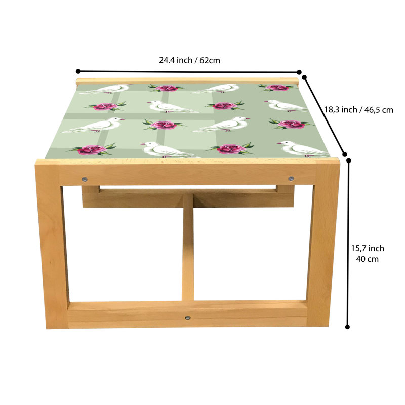 Jacionna Sled Coffee Table, 62cm H x 46cm W x 40cm D
