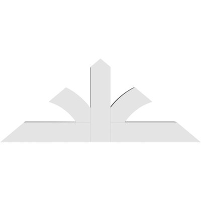 Support pour pignon en PVC de qualité architecturale Richland