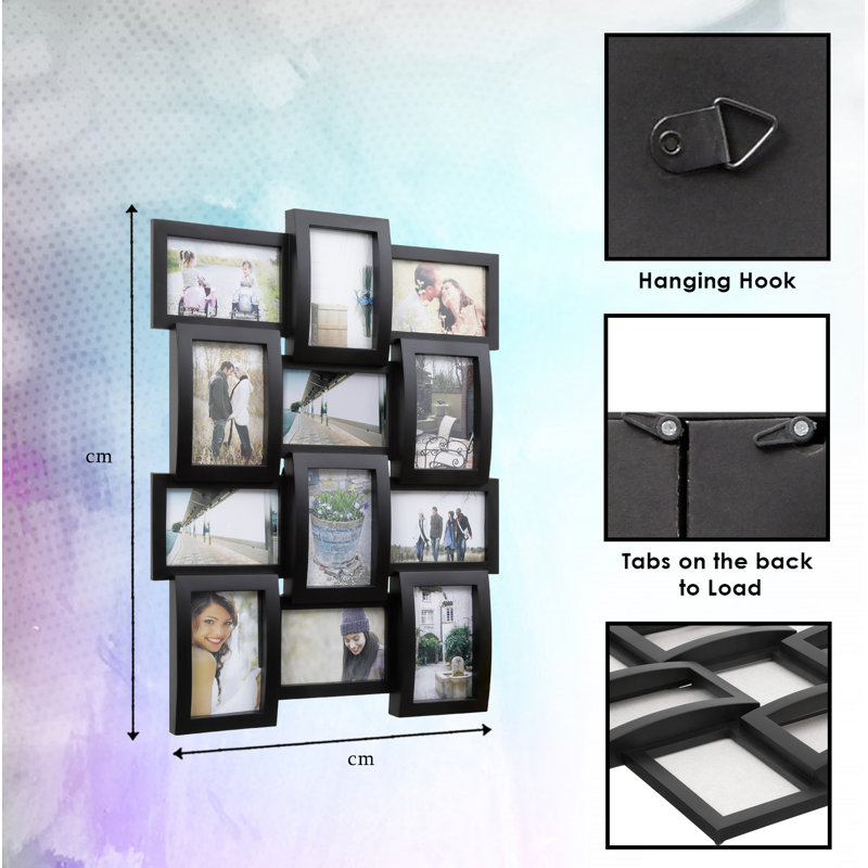 Lacayo Matte Picture Frame, Black