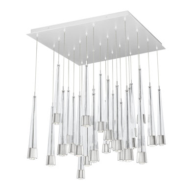 Quill Square Multi-Light 4-CCT Pendant
