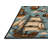 Machine Washable Transportation Gray Area Rug-1070098393