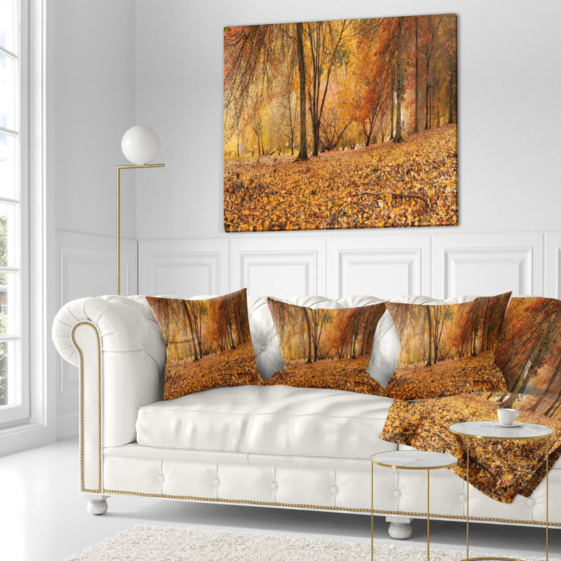 Coussin lombaire photographie d'automne