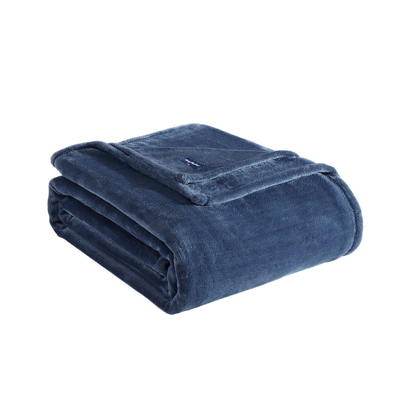 Blanket, Twin, Medium Blue