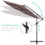Parasol en porte-à-faux 10 pi Montre-722057546