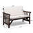 Patio Wood Loveseat-113752790