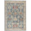 Hand-Knotted High-Quality Blue and Beige Area Rug