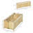Gilyard Wood Planter Box