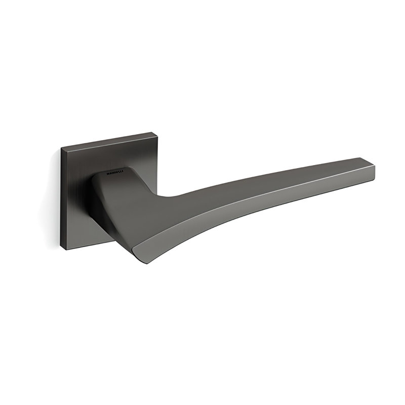 Single Dummy Right Hand Door Handle, Matte Black