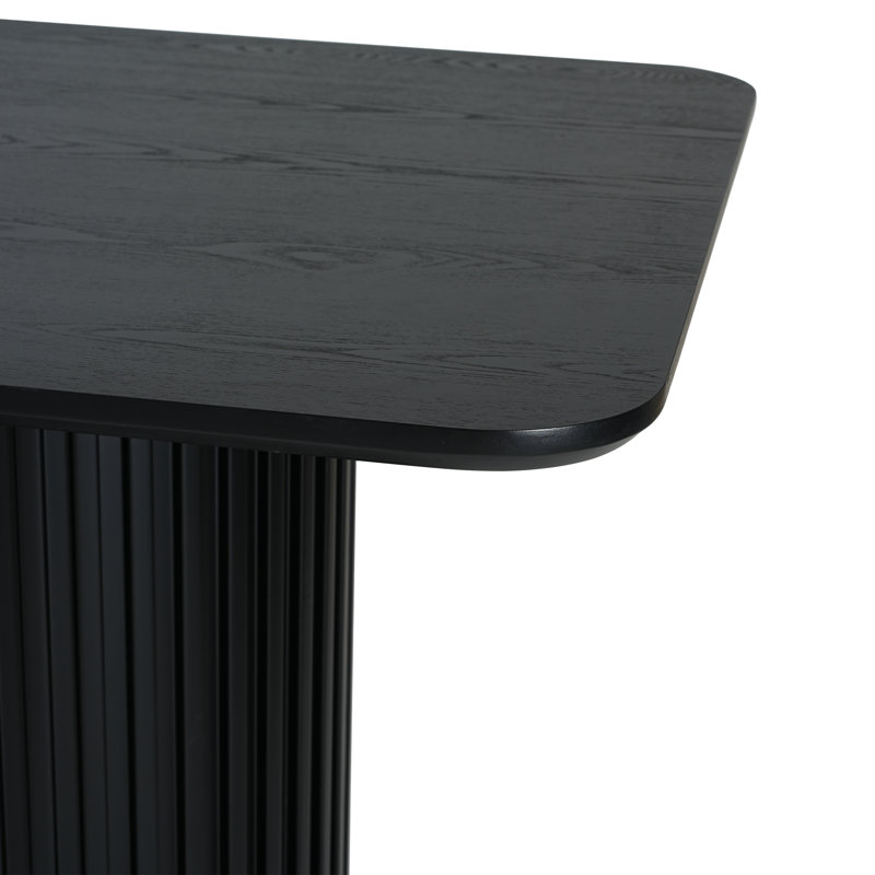 Table de comptoir Solace, Noir