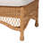 Bali & Pari Brooklyn Bohemian Light Honey Braided Rattan Ottoman Stool
