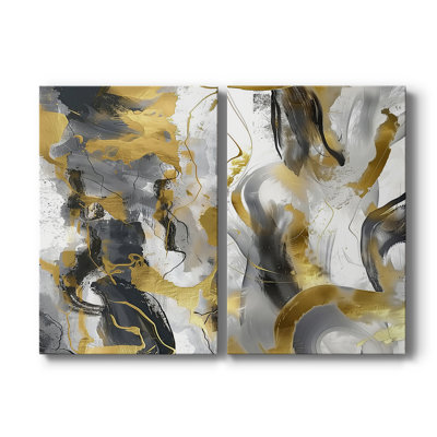 ABSTRACT Series CMXXXVI-Premium Gallery Wrapped Canvas -Ready to Hang