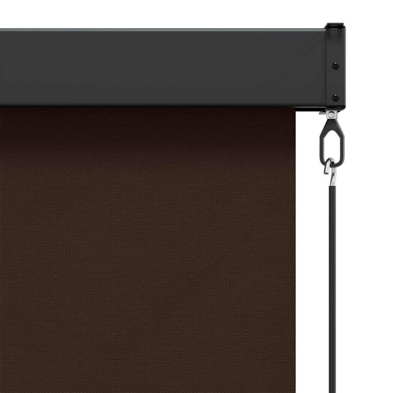 Roller Blind, Brown, 80" W x 250" L