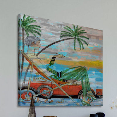 Parvez Taj - Wrapped Canvas Print