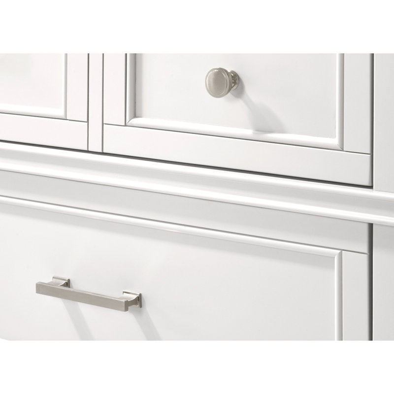 Commode 6 tiroirs blanche