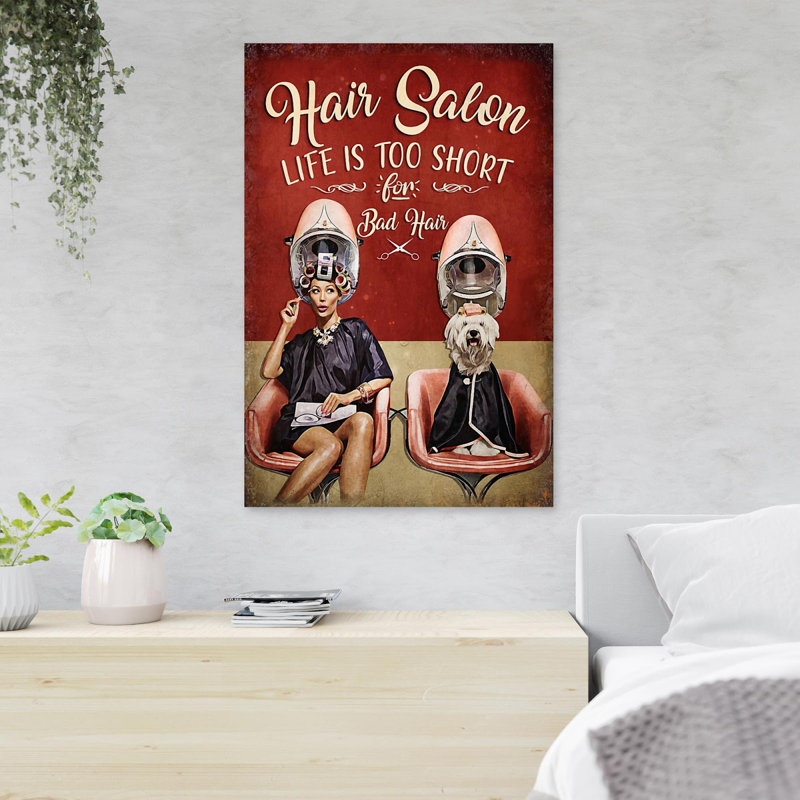 «Value N'applique pas», impression sur toile tendue, H 20 po x l 16 po x P 2 po