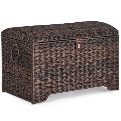 178L Wicker Storage Trunk