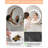 19 Inch Vanity Mirror With Lights, Round Large LED Vanity Mirror With Smart Touch 3 Colours Dimmable, Touch Lighting-1233570795