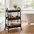 3-Tier Rolling Utility Cart with Locking Wheels, Metal Storage Organizer-126410291