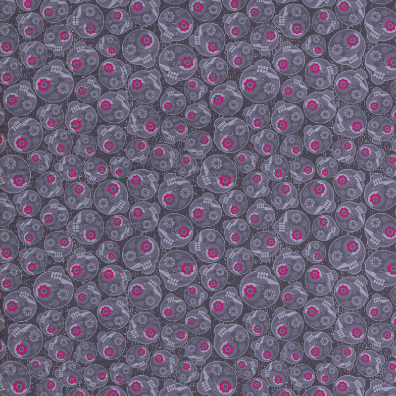 Tissu du crâne de sucre, l 36 po x L 360 po