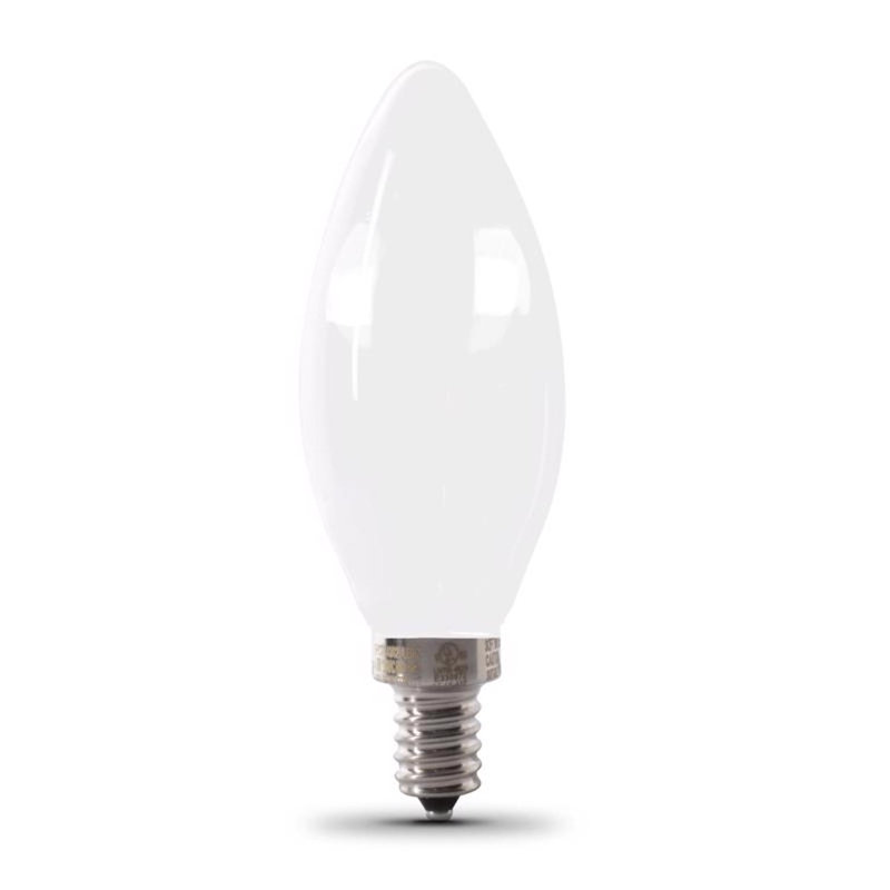Ampoule DEL filamentaire à culot émoussé E12 Feit, 5,5 W