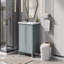 Meuble-lavabo multifonctionnel avec portes et tiroir 30 po-566961434