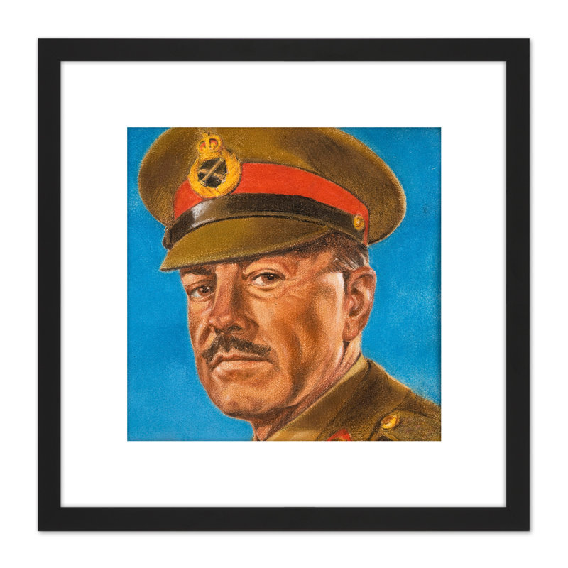 Timym Portrait British General Harold Alexander - Single Picture Frame Painting