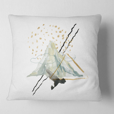 Abstract Throw Pillow