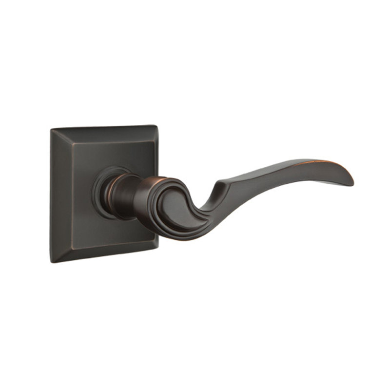 Coventry Privacy (Bed & Bath) Door Lever, Left, Oil Rubbed Bronze