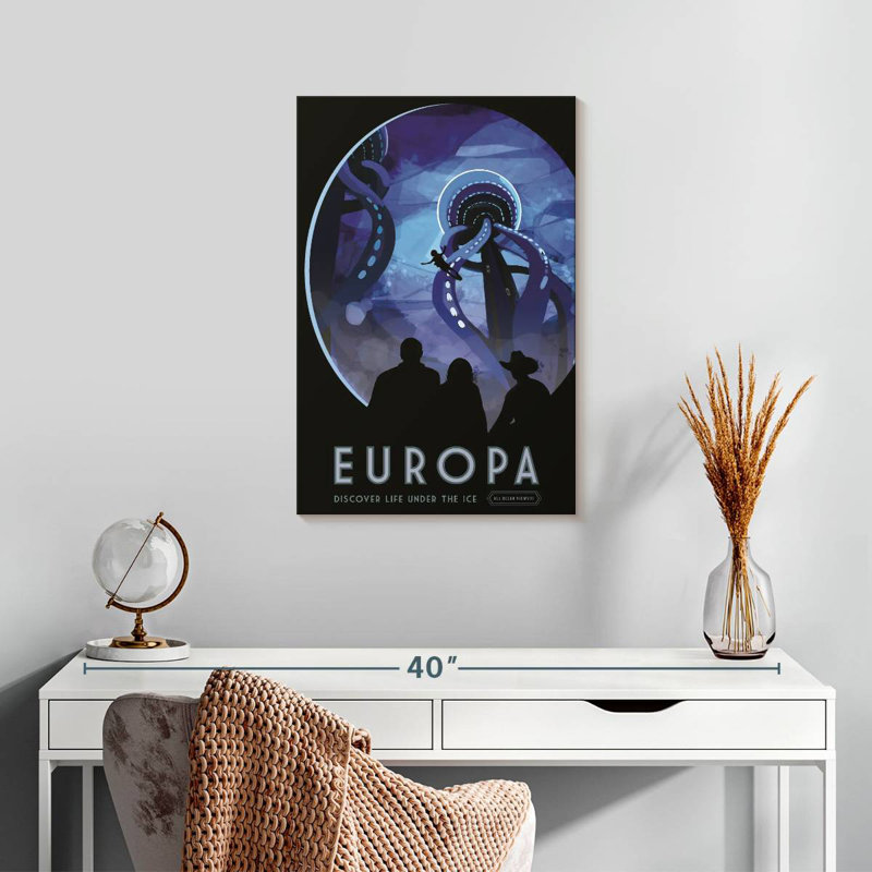 Kelan Europa Vintage Travel, H 24 po x l 16 po