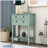 Narrow Console Table, Slim Sofa Table With Three Storage Drawers And Bottom Shelf-111720709