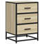 40cm W Metal Bedside Table-1167384353