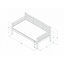 Alexz Wood Daybed with Pop Up Trundle Bed, Mattresses Not Included-72767741