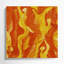 Abstrait art figuratif sur toile brun 75-1216187939