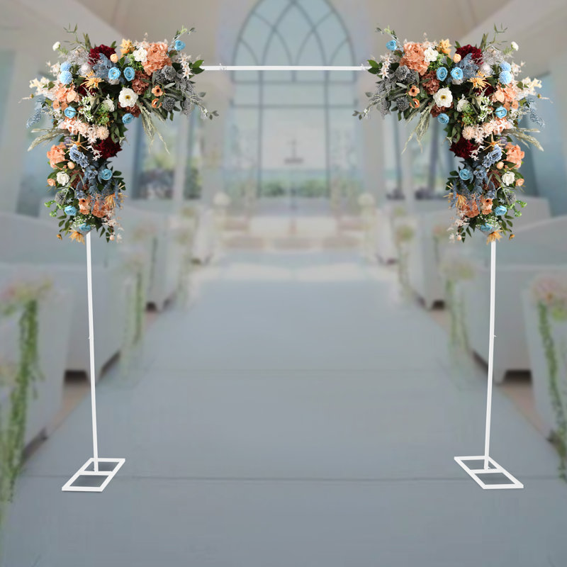 Décorations en fer 90,48 po * 90,48 po, Blanc