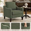 Fauteuil d'appoint rembourré avec pieds en bois massif-2127638410-2127638413