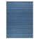 TOWN & COUNTRY BASICS Layne Everwash Non-Slip Backing Area Rug Navy Blue/Blue