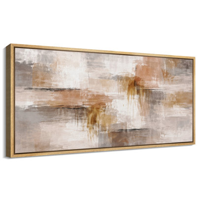 Œuvre abstraite beige neutre, composition de blocs, images de salon minimalistes, impression sur toile encadrée