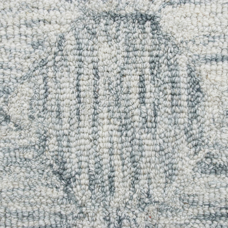 Tarrance Abstract Hand Tufted Wool Area Rug, Rectangle 7'9" x 9'9"